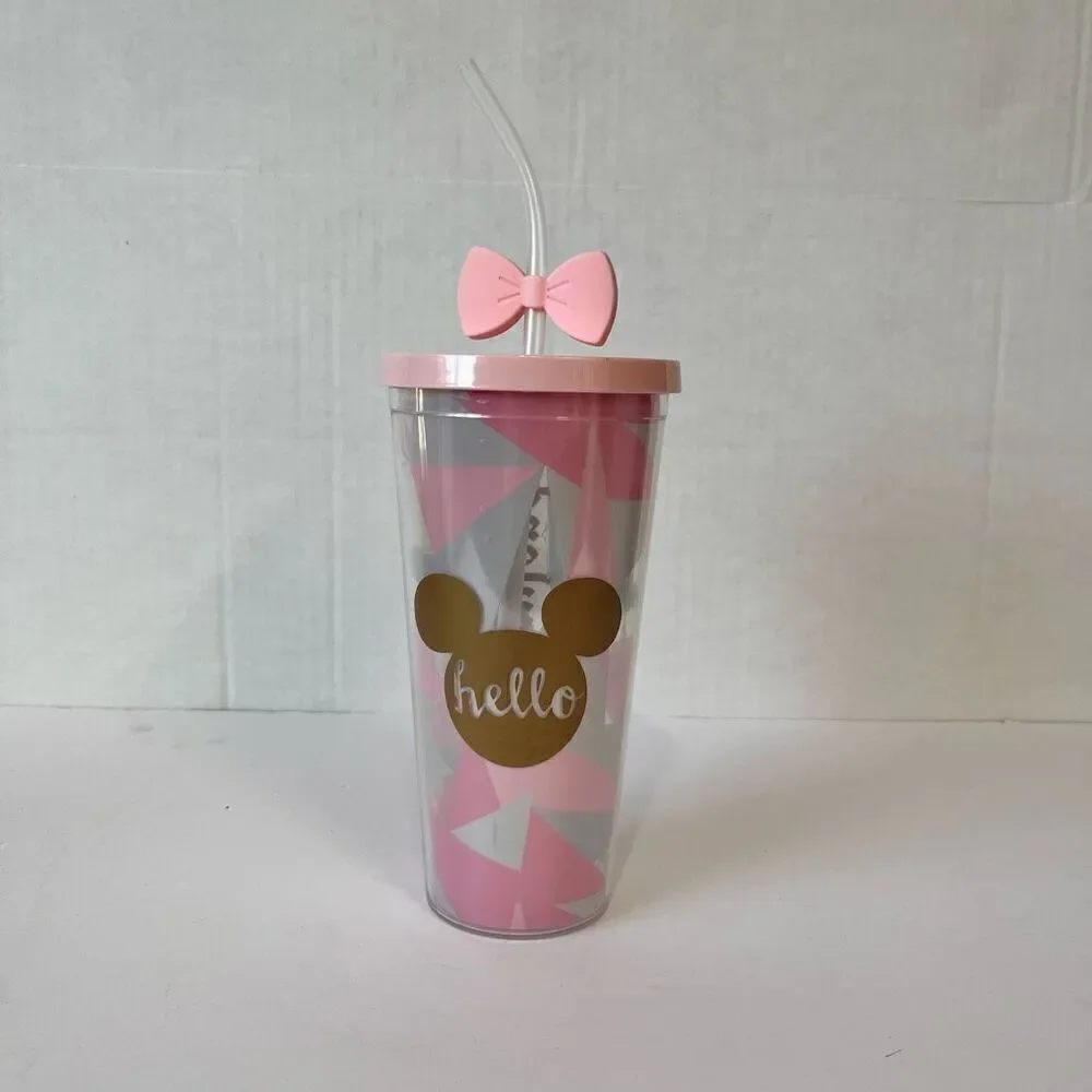 Pink And Gold Disneyland Resort 20 Oz Cup